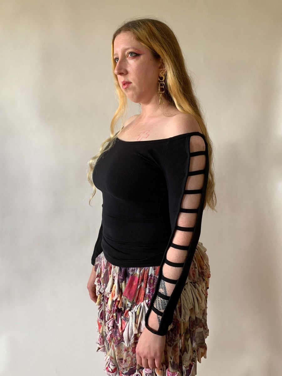 80s Lolita Lempicka Cage Shirt product image