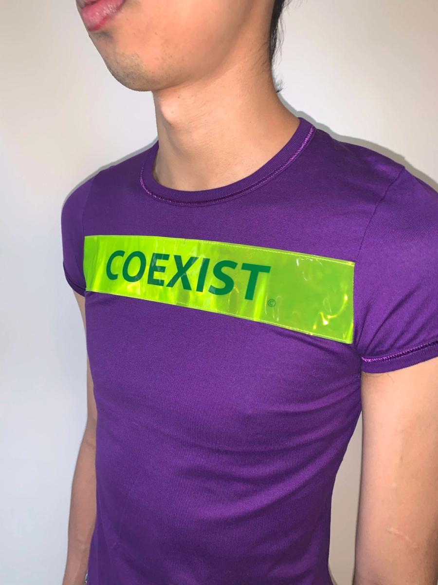 Holographic Coexist T-shirt product image