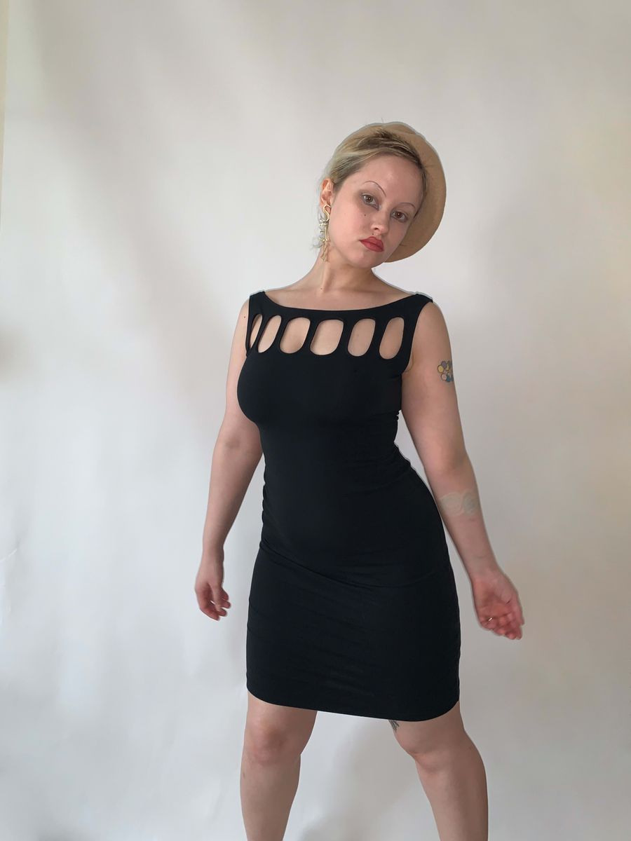 90s Norma Kamali Cutout Dress product image