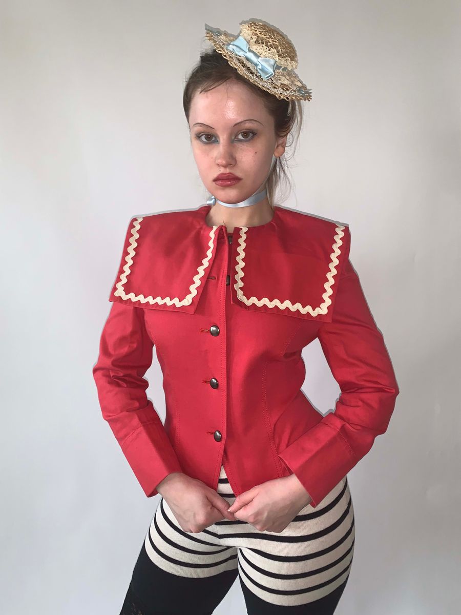 Chantal Thomass Lace-Up RicRac Jacket product image