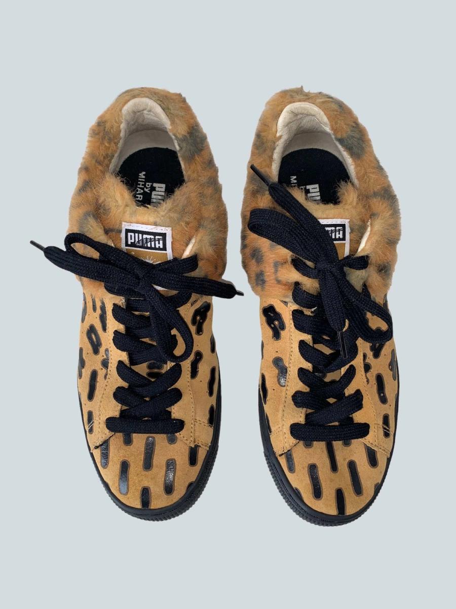 Mihara Yasuhiro Cheetah Print Fur Sneakers product image