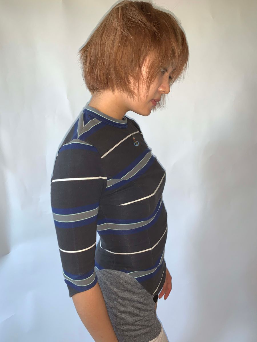 90s Vivienne Westwood Striped Orb Top product image