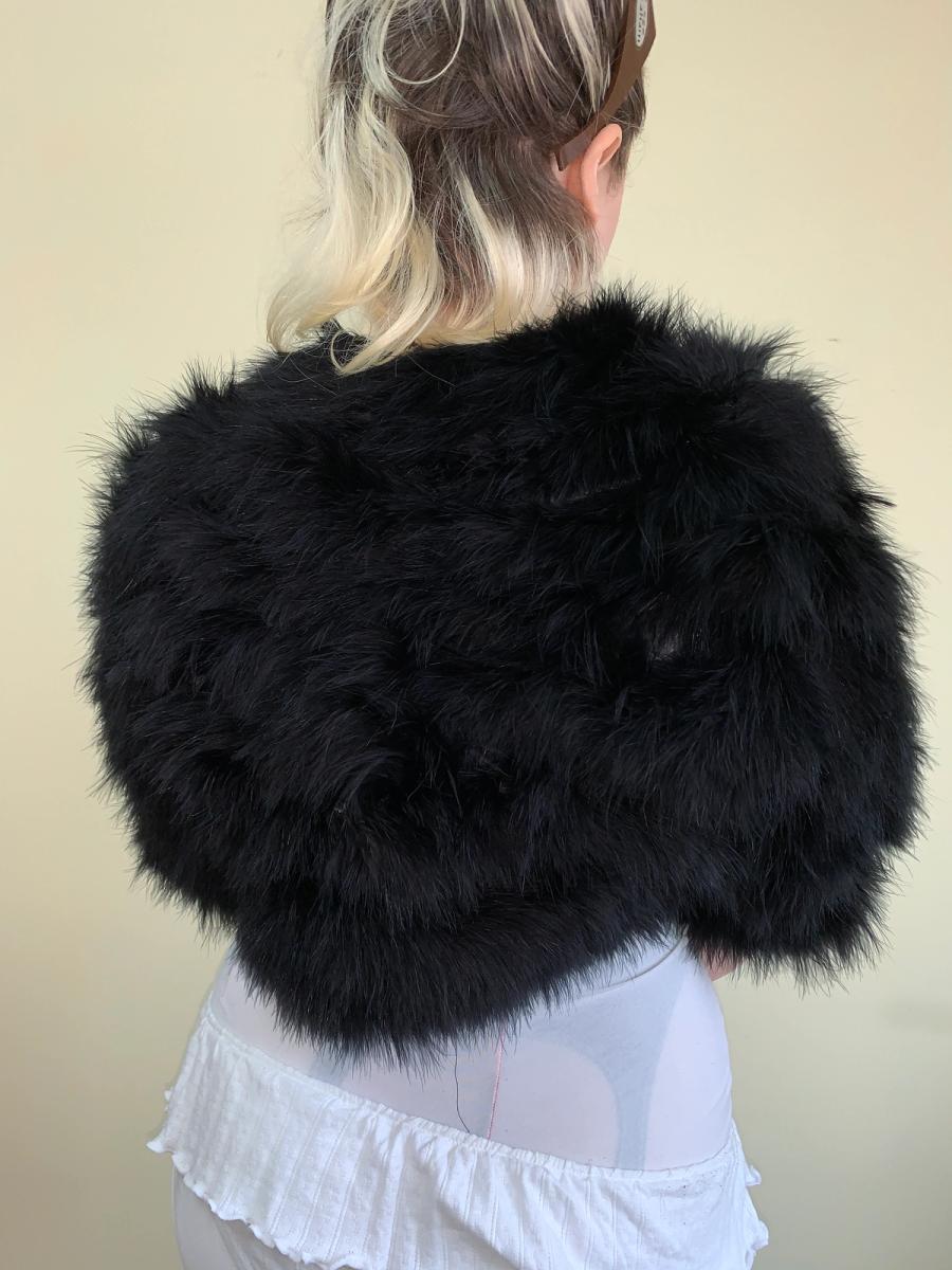 Obscure Desire of Bourgeoisie Marabou Jacket product image