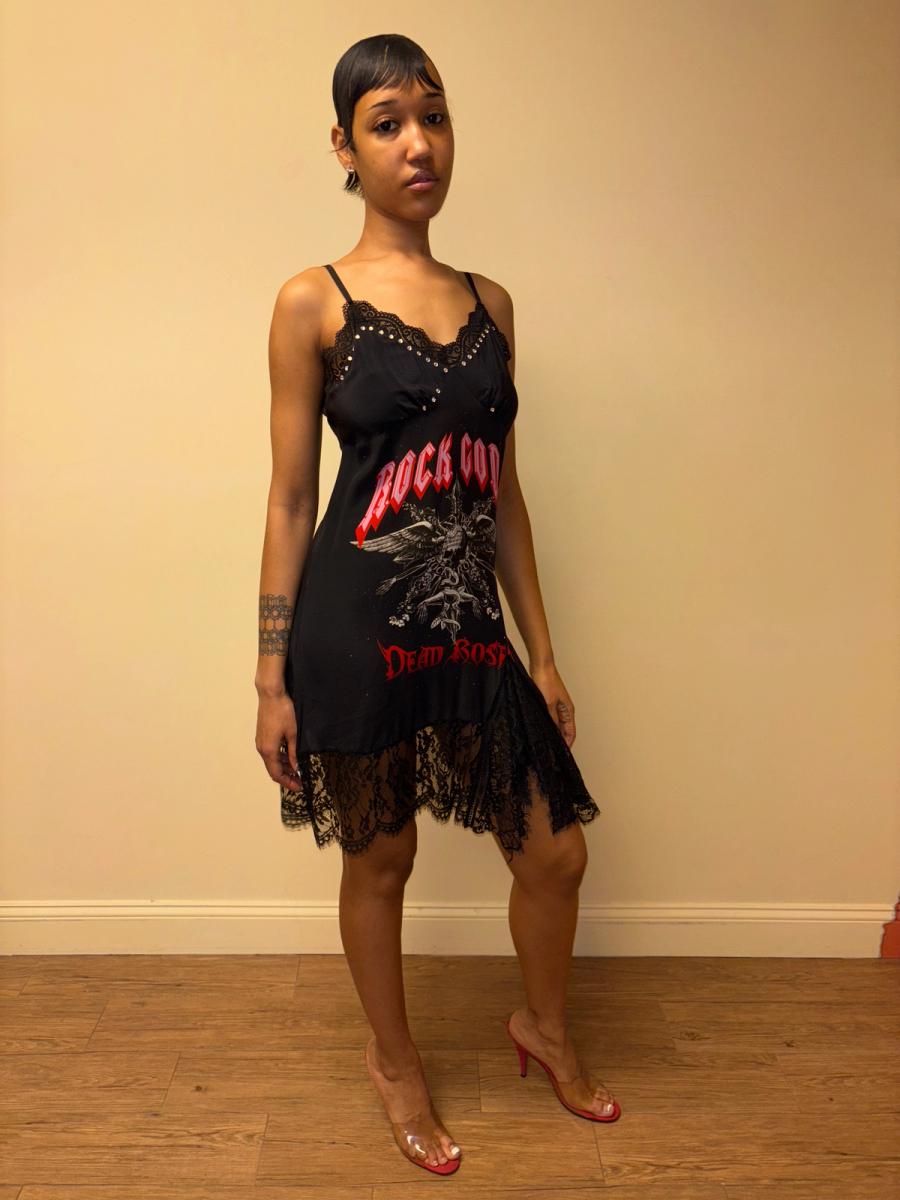 John Richmond Rock Gods Slip Dress product image
