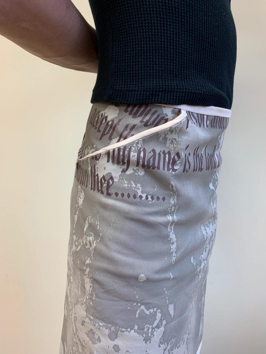 90s Beauty: Beast Wrap Skirt product image