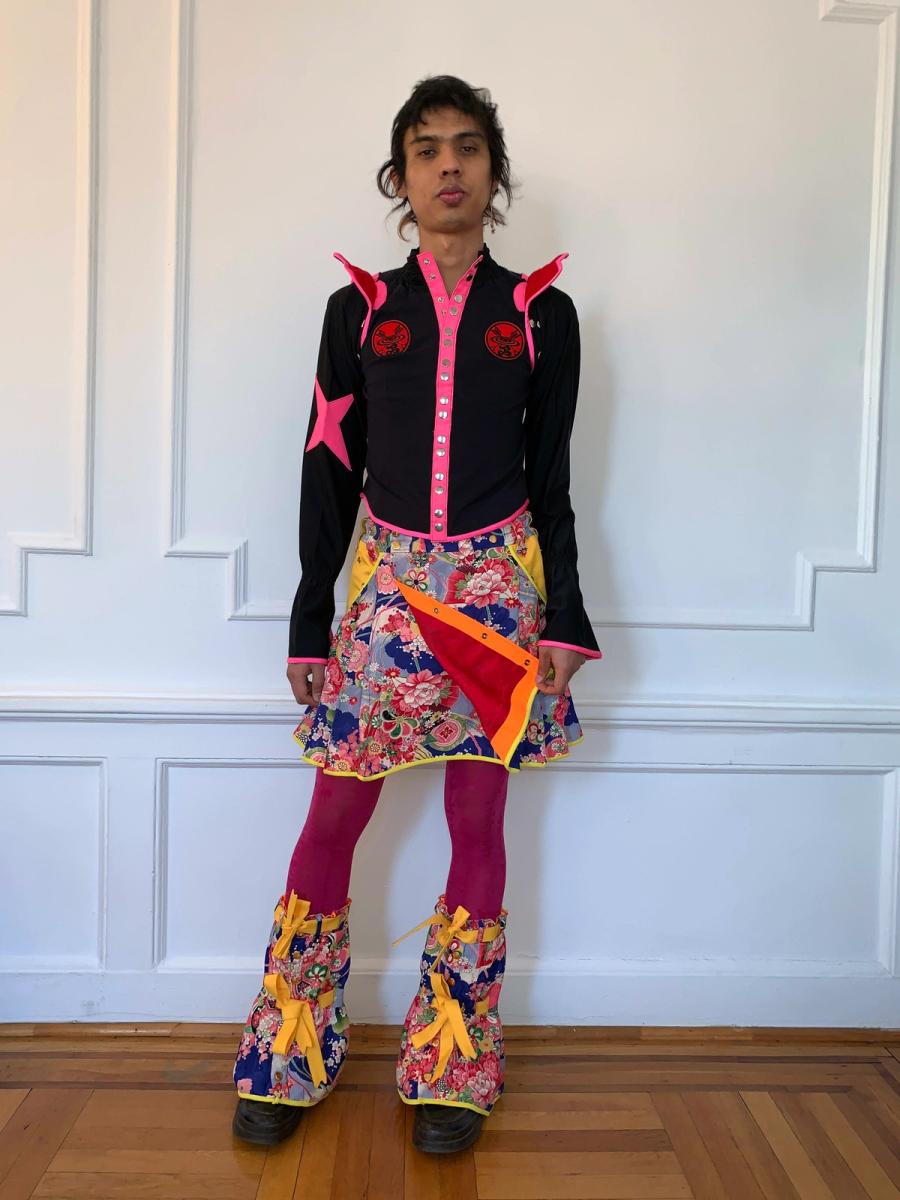Takuya Angel 'Maki Skirt Ensemble' with Leg Warmers product image