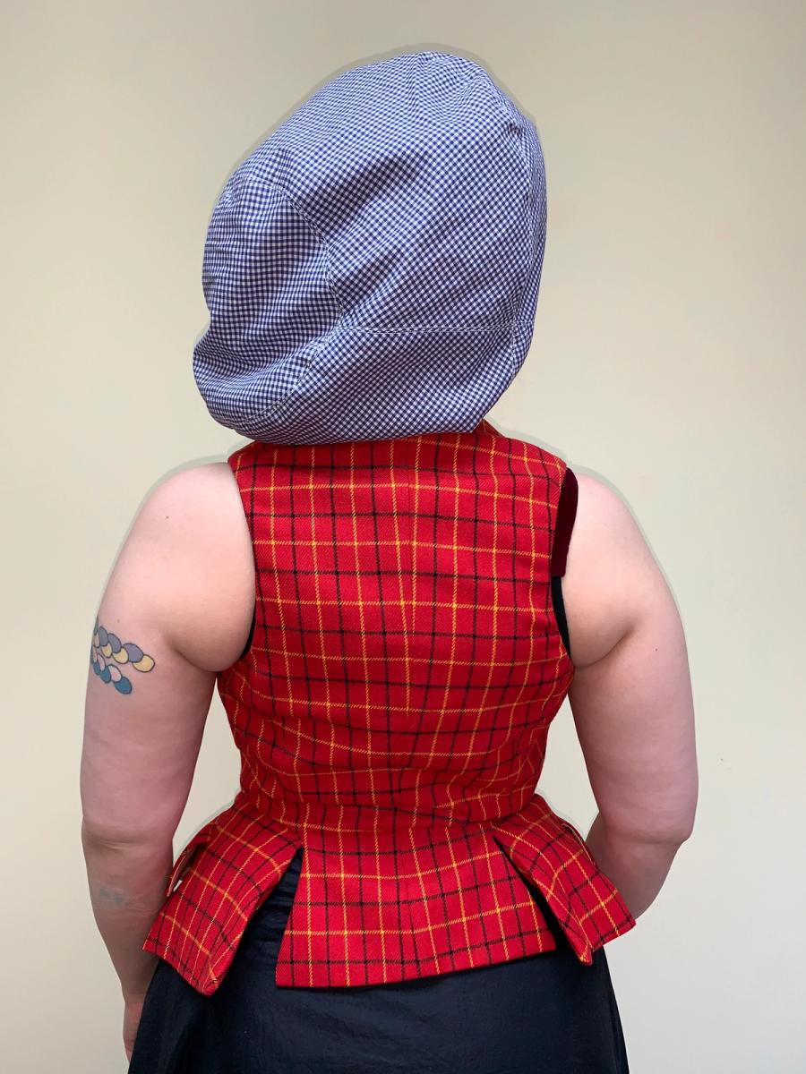 Vivienne Westwood 1995 'Vive la Cocotte' Runway Tartan Check Vest product image