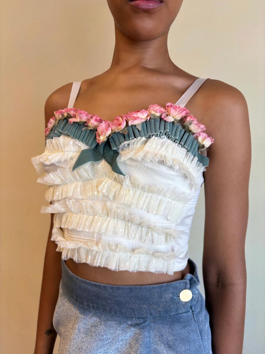 Claudia Matano Floral Bustier product image