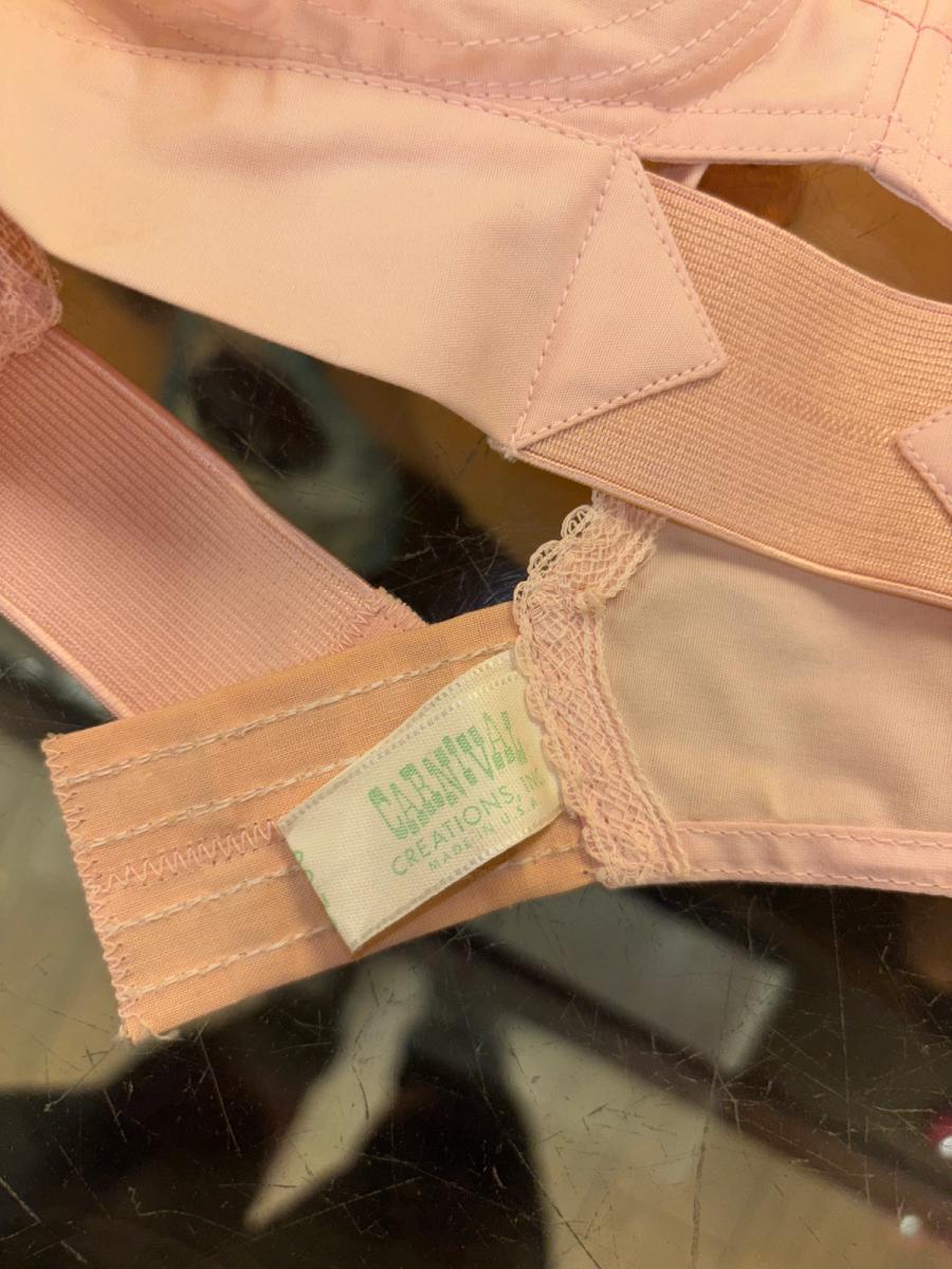 1950s Deadstock Carnival Pink Cone Bra product image