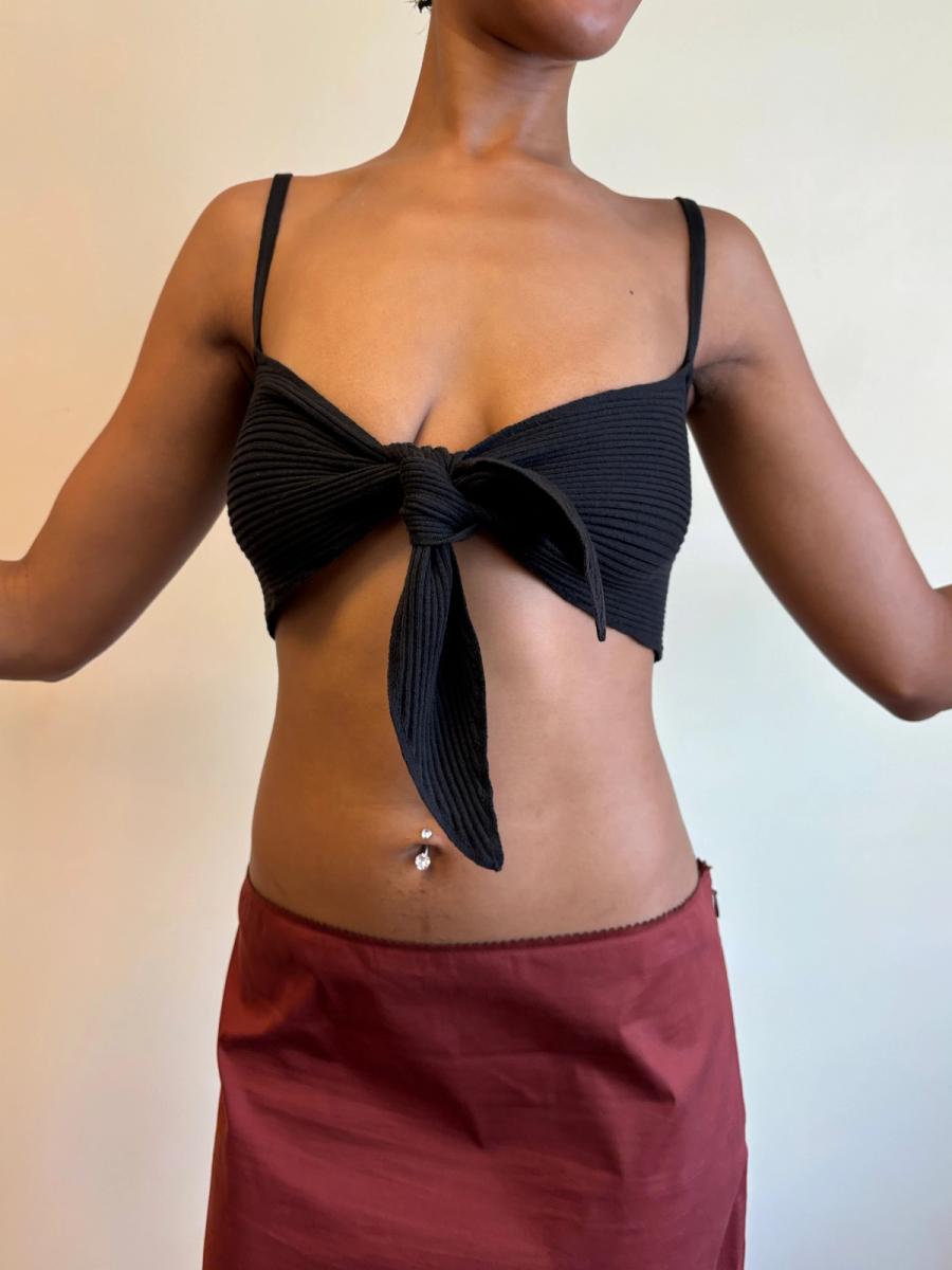Vintage Jean-Paul Gaultier Tie Top product image