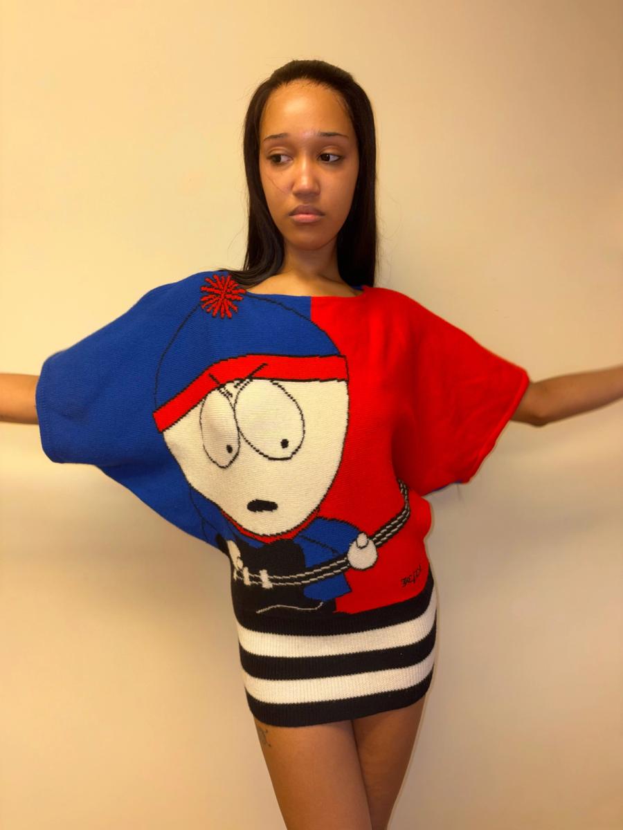 Vintage Castelbajac South Park Knit Dress product image