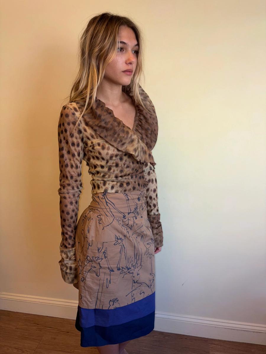 Anne-Marie Beretta Giraffe Skirt  product image