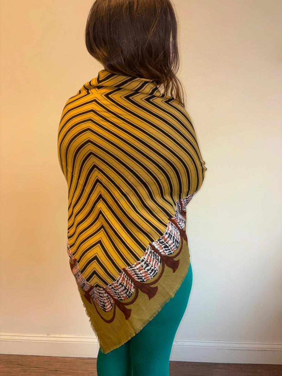 Vintage Chantal Thomass Theatre Curtain Shawl product image