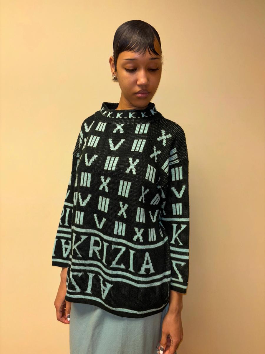 Krizia 80s Numerals Knit product image