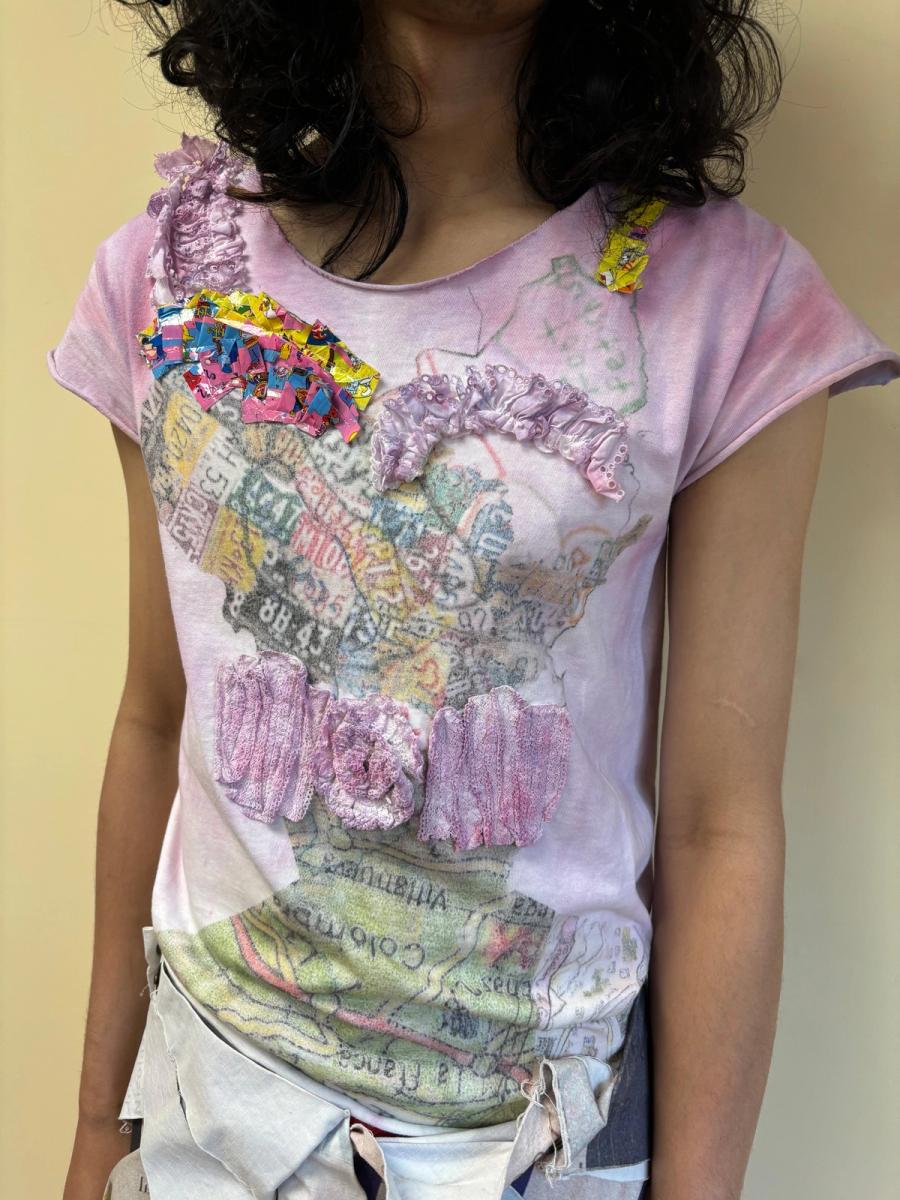 Rare Nozomi Ishiguro Wrapper Assemblage Shirt product image