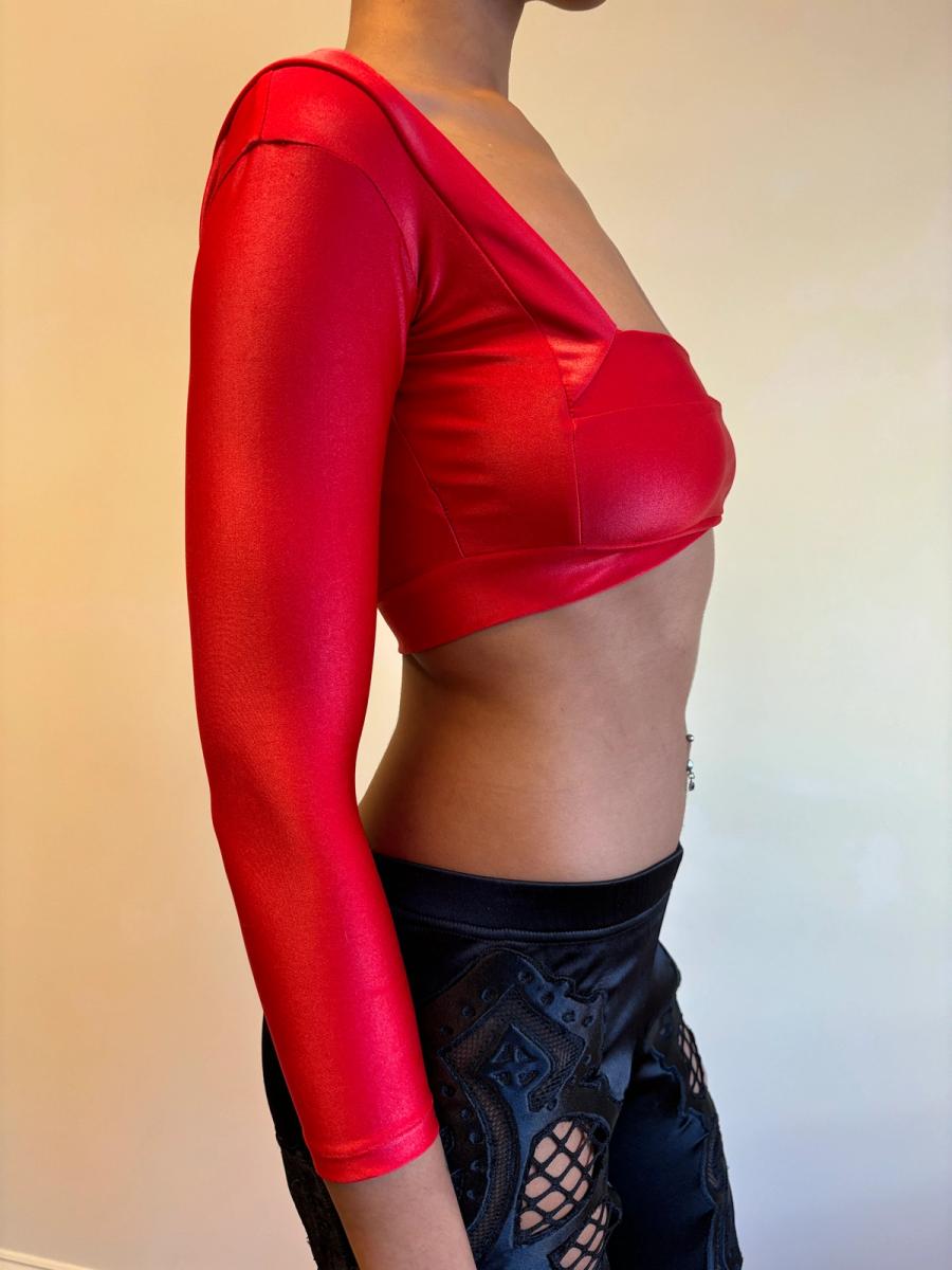 Pam Hogg 1989 Laquered Spandex Top product image