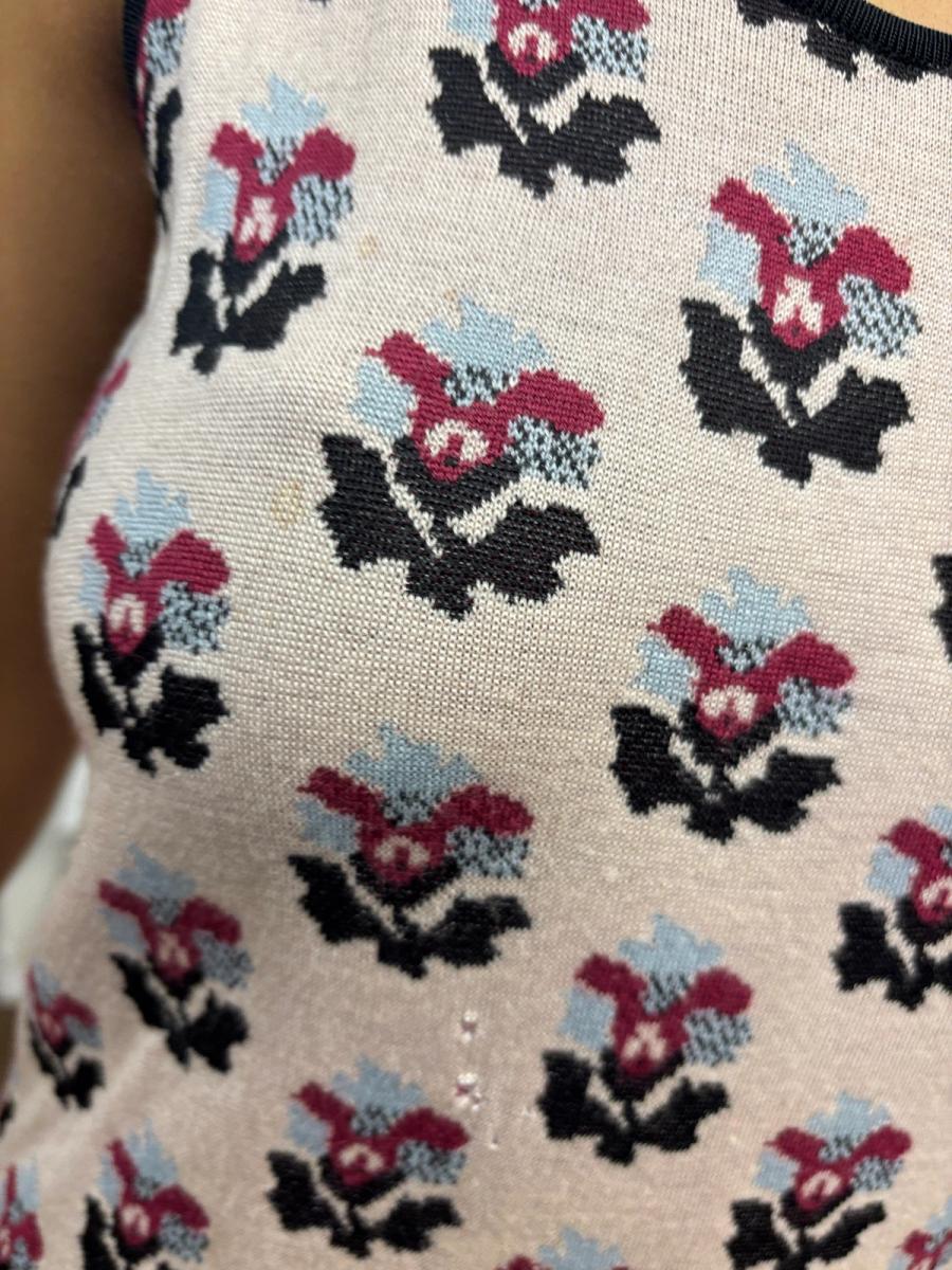 Chanel Knit Dress with Feathers product image