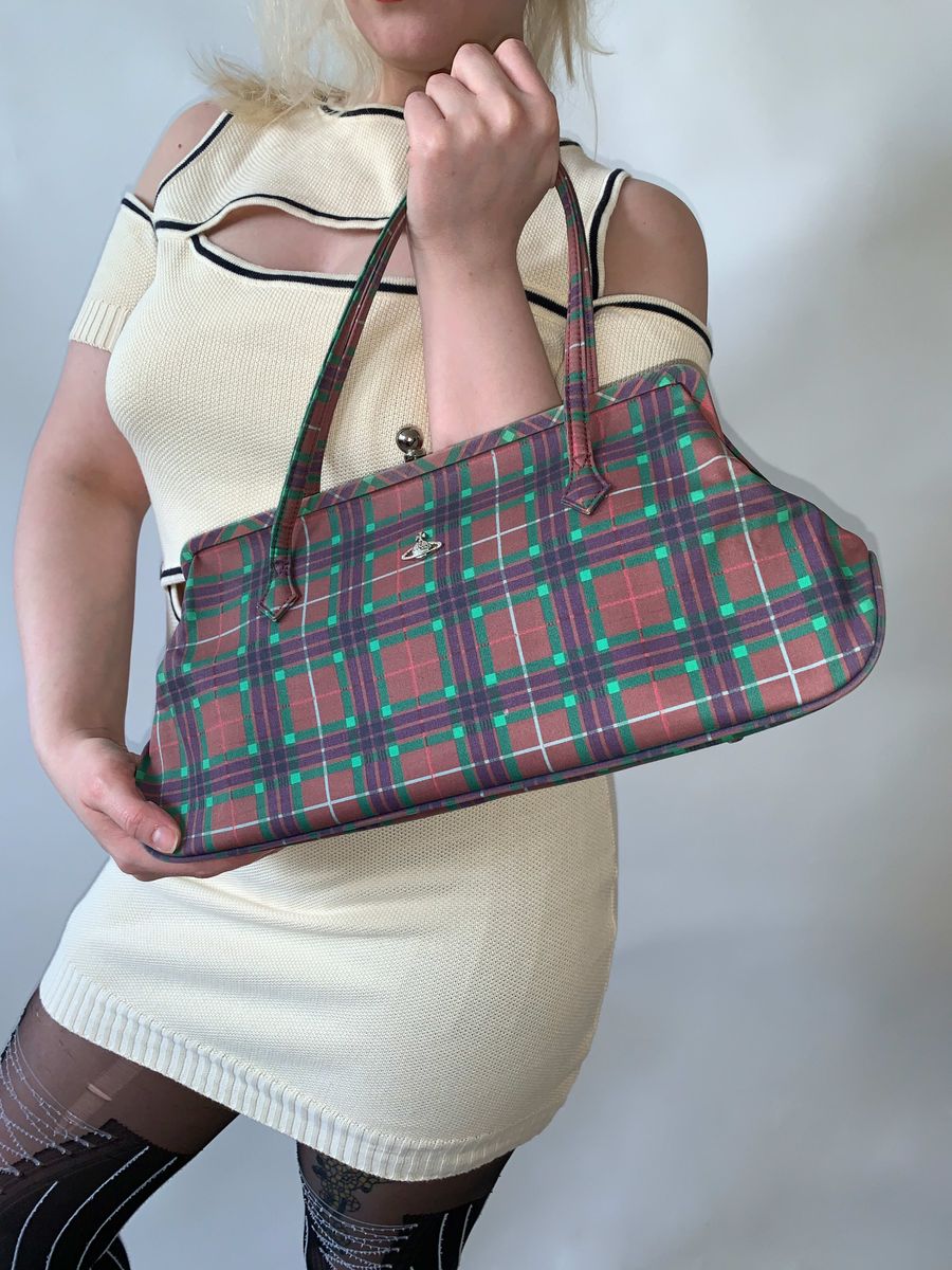 Vivienne Westwood 90s Plaid Purse product image