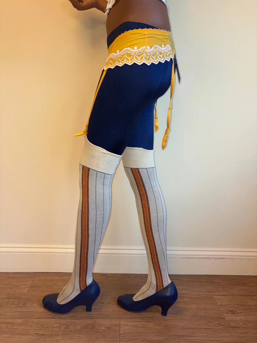90s Ravage Yellow Garter Belt product image