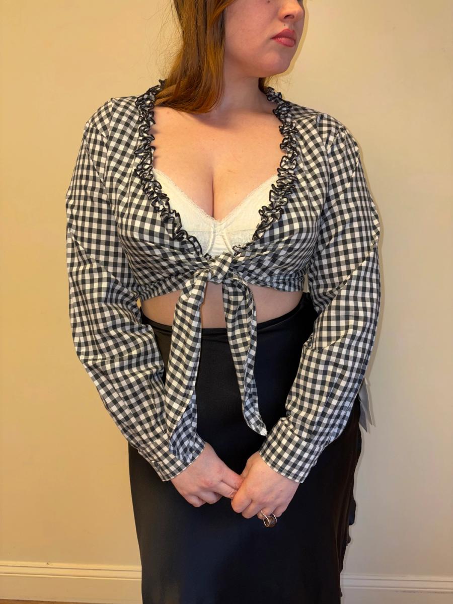 Chantal Thomass Gingham Tie-Top product image