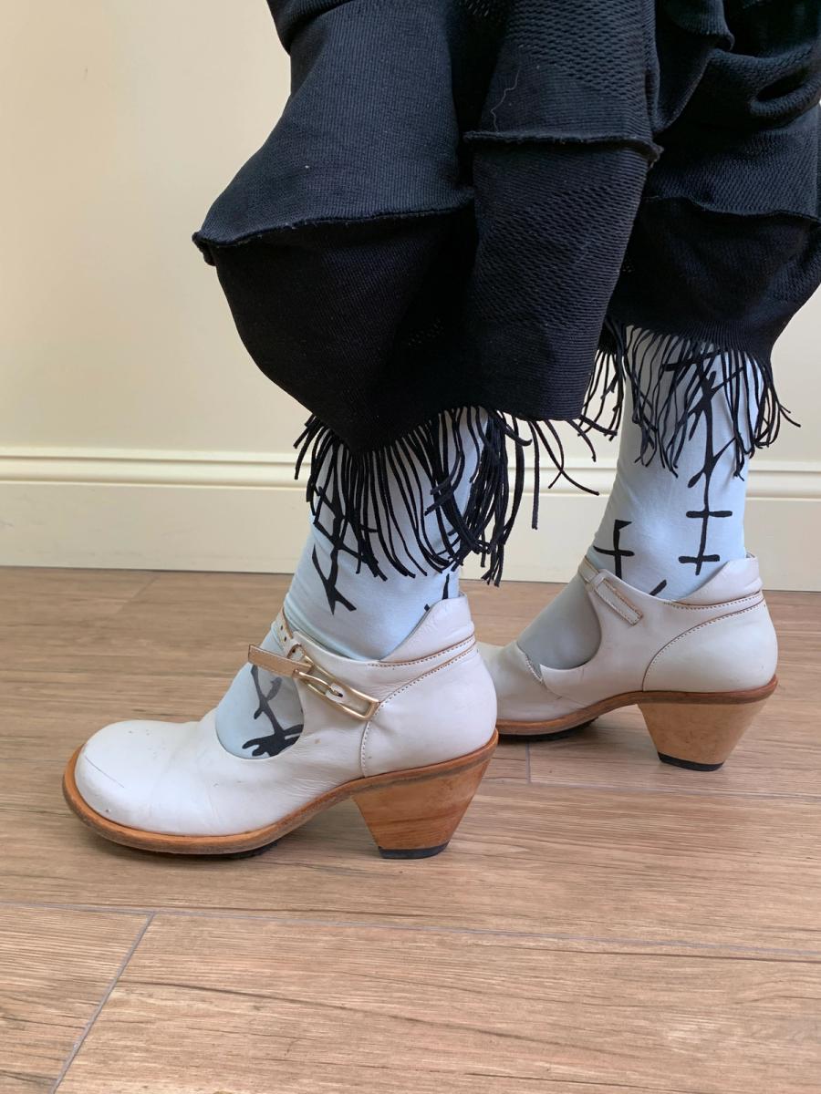 Beauty: Beast Exaggerated Toe Mary Jane Pumps product image