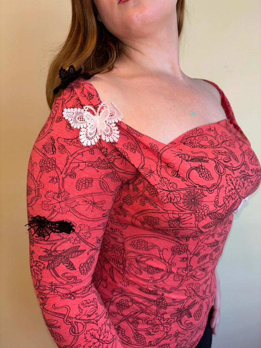 Vivienne Westwood Botanical Shirt with Lace Details product image