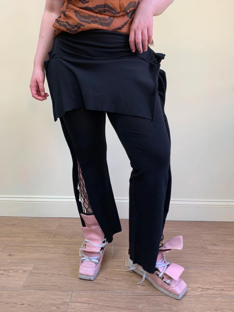 Issey Miyake A-POC 90s Skirted Pants product image