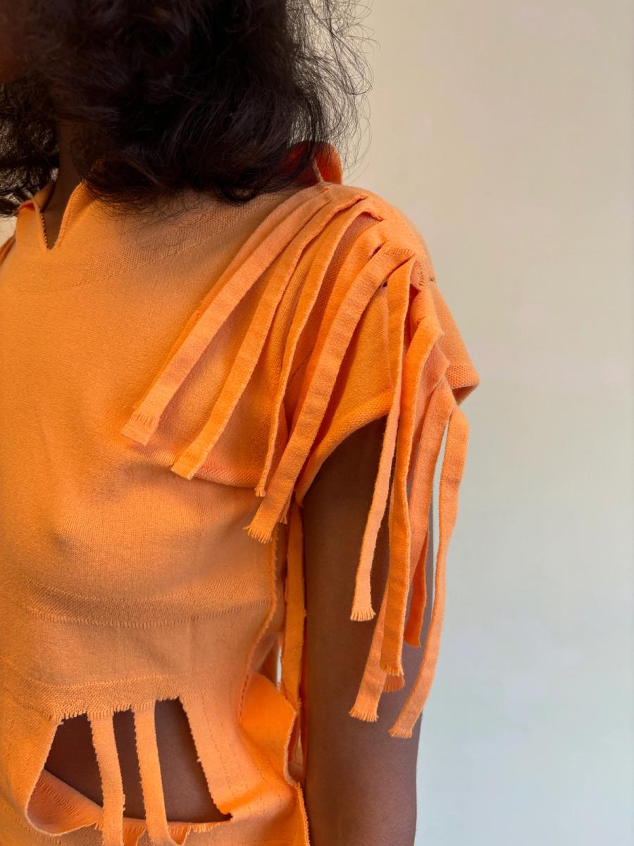 Vintage Issey Miyake APOC Fringe Top product image