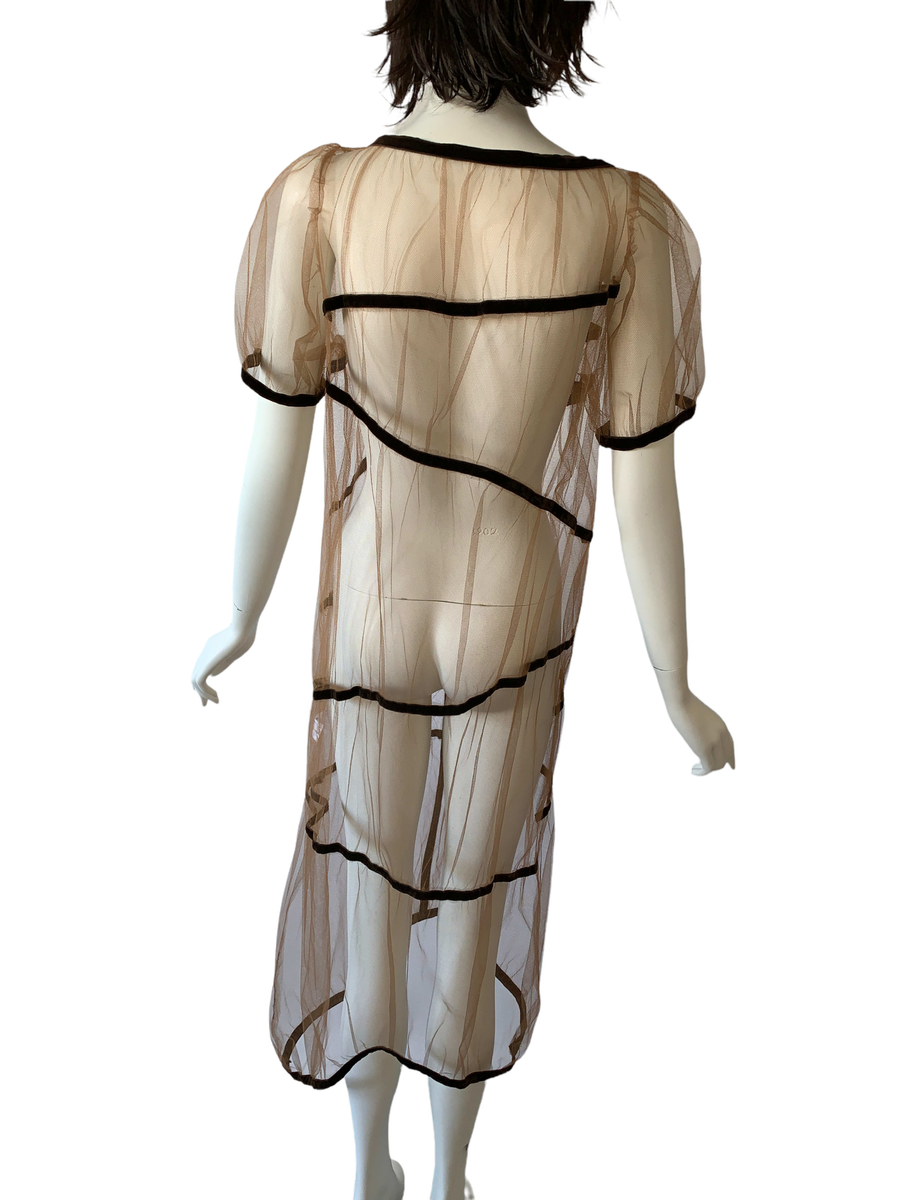 Condire / 20471120 Sheer Patchwork Dress product image