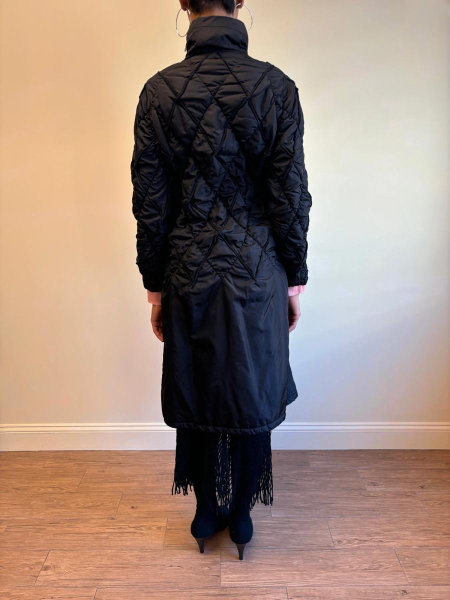 Marithé François Girbaud Long Black Puffer Jacket product image