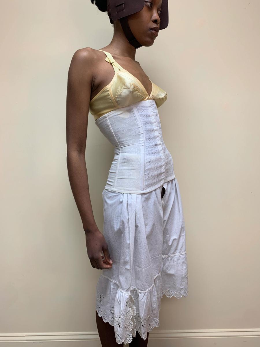 90s Dolce Gabbana Underbust Stretch Lace Corset product image