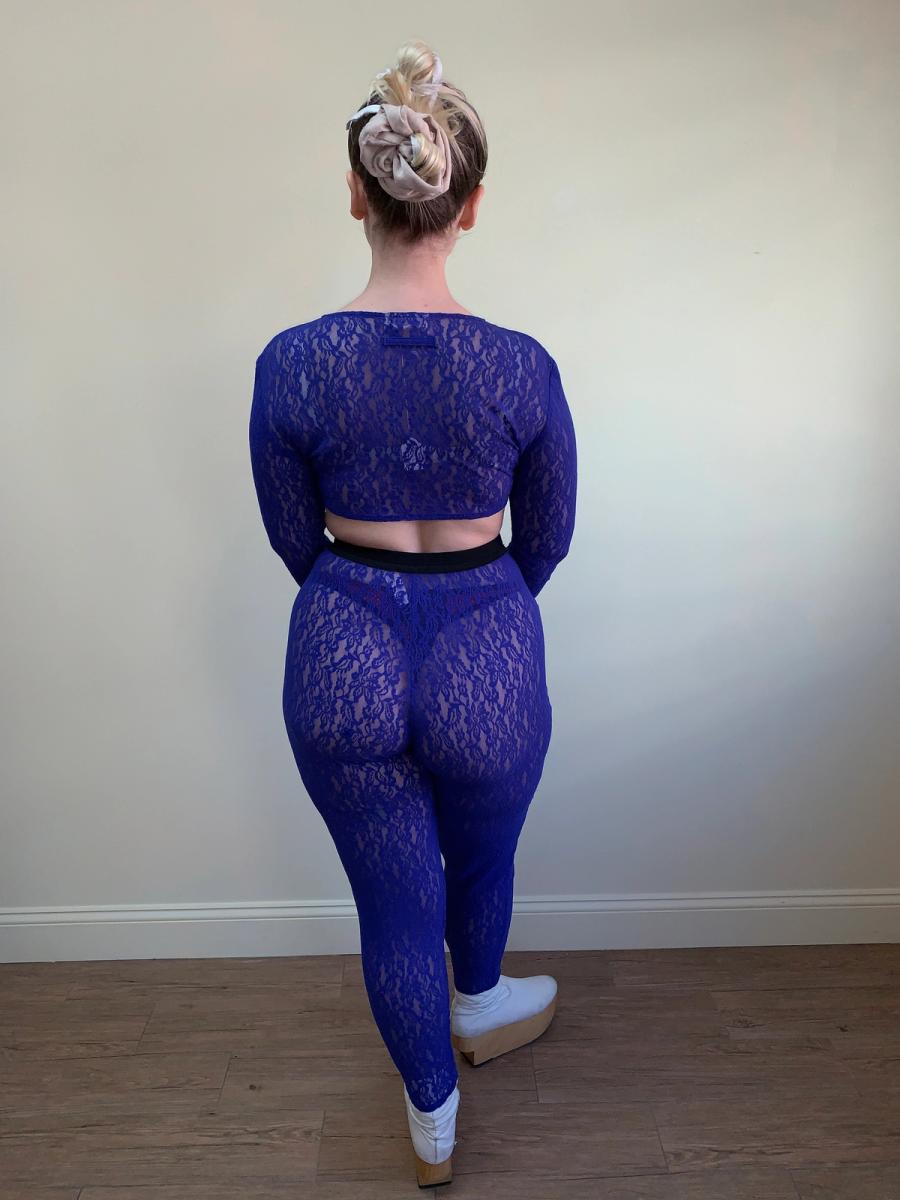 80s Gaultier Public Lace Set  product image