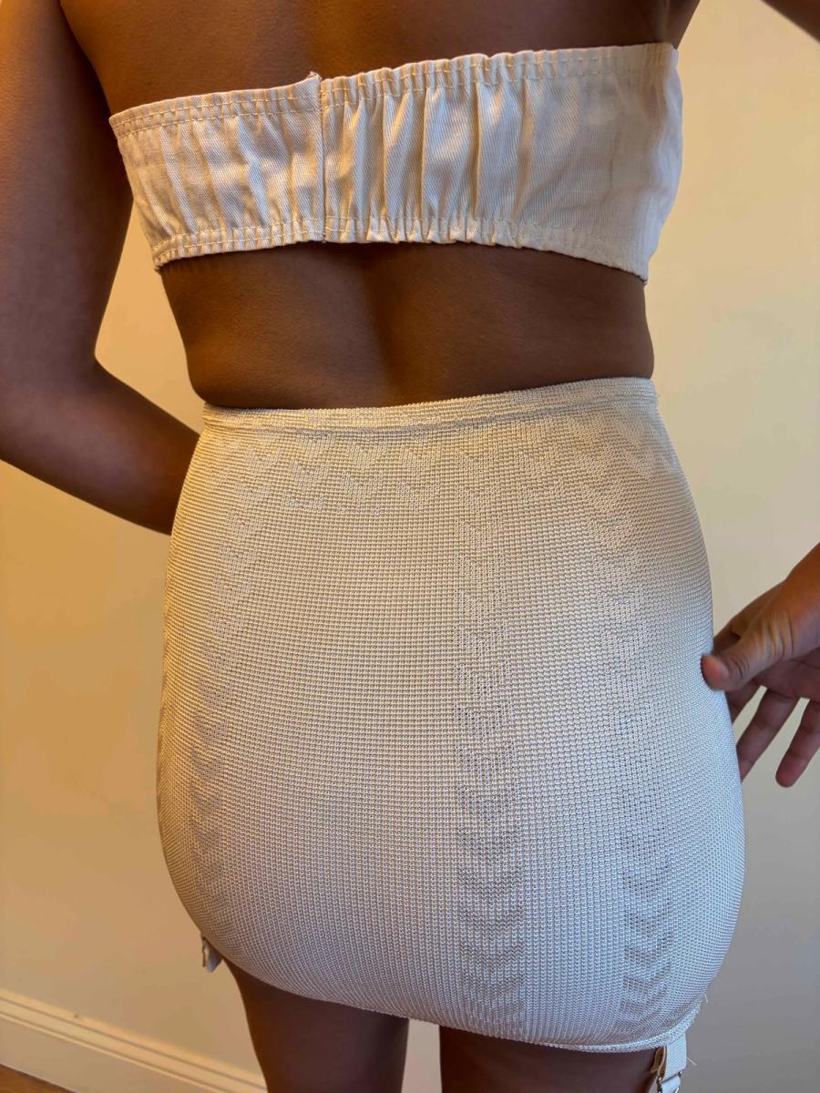 Antique 1930s Deco Knit Girdle product image