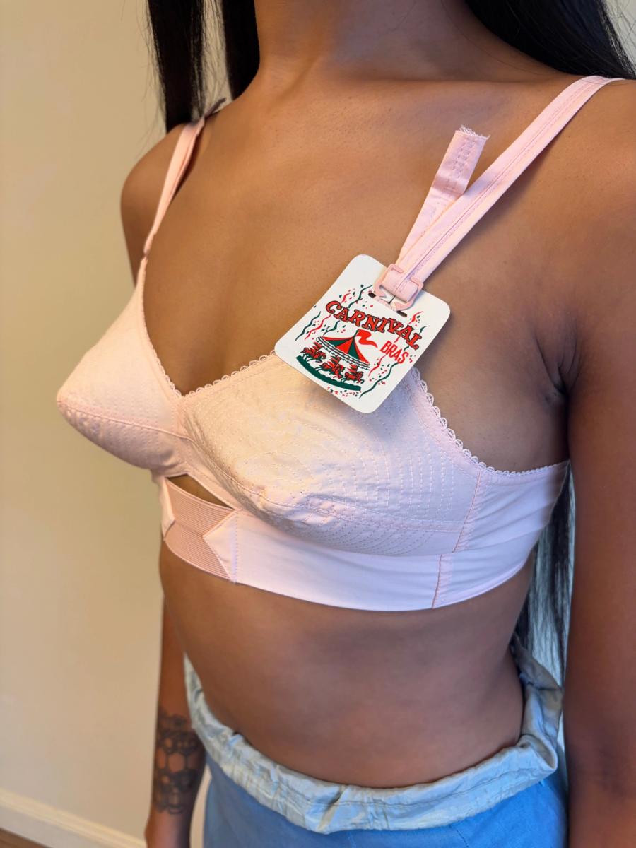 1950s Deadstock Carnival Pink Cone Bra product image