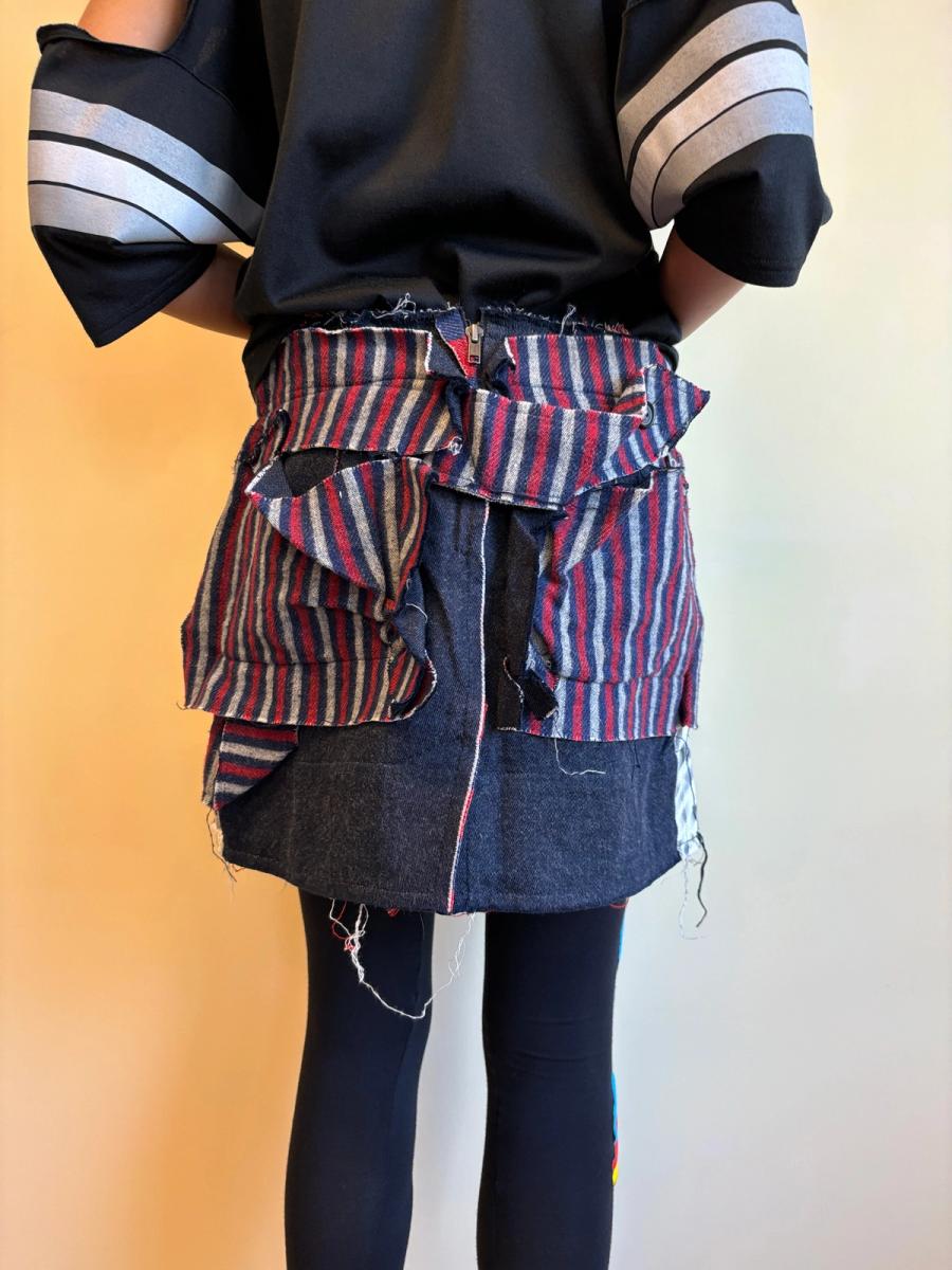 Bernhard Willhelm Shredded Tiger Skirt product image