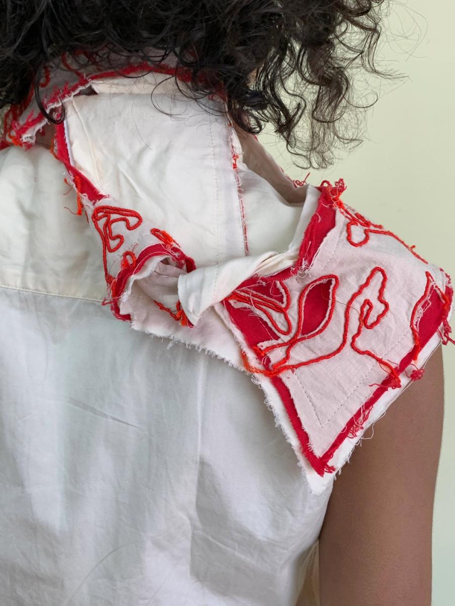 90s Masaki Matsushima Exaggerated Collar Button Up  product image