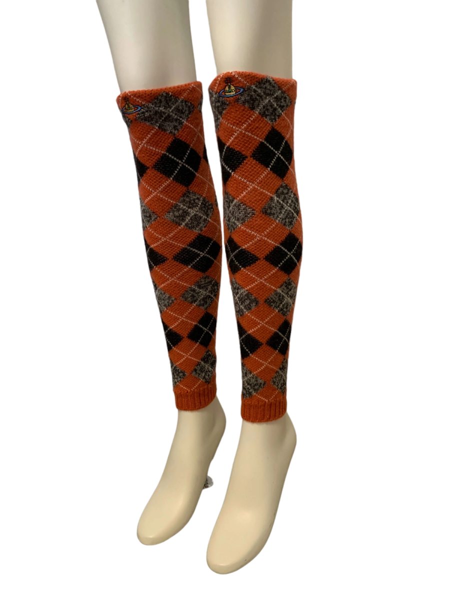 90s Vivienne Westwood Argyle Leg Warmers product image