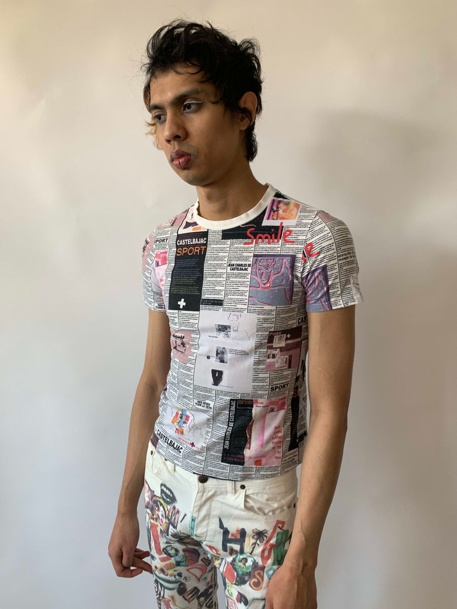 Castelbajac Newsprint T-shirt product image