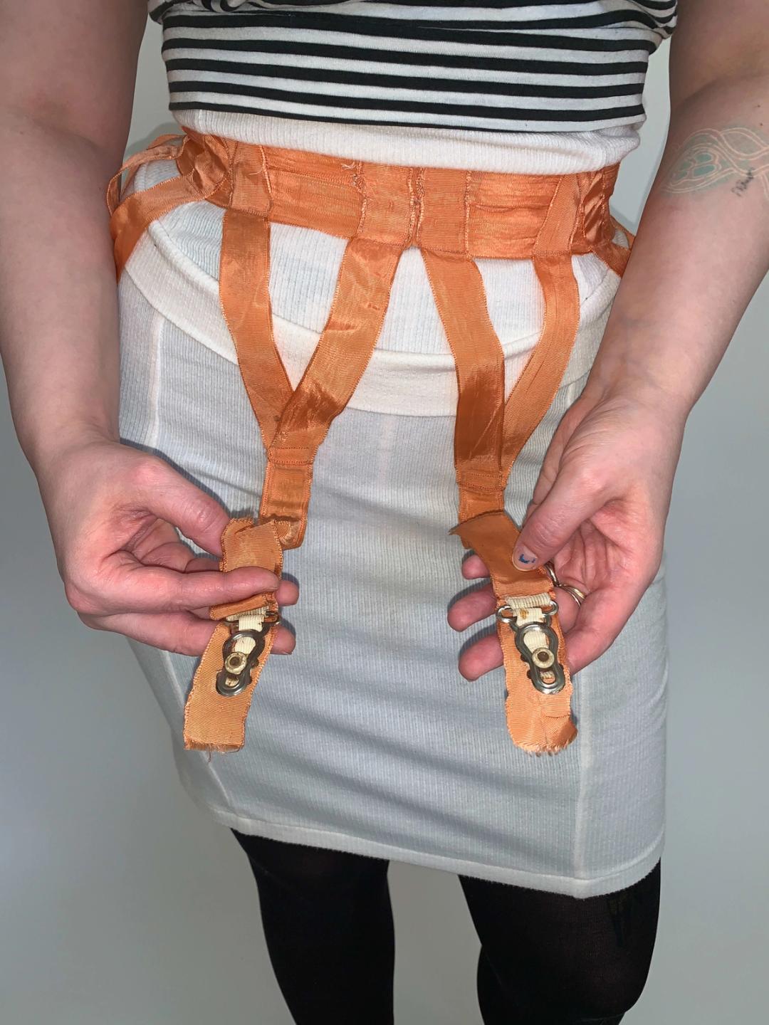 French Antique Garter Belt French Antique Garter Belt