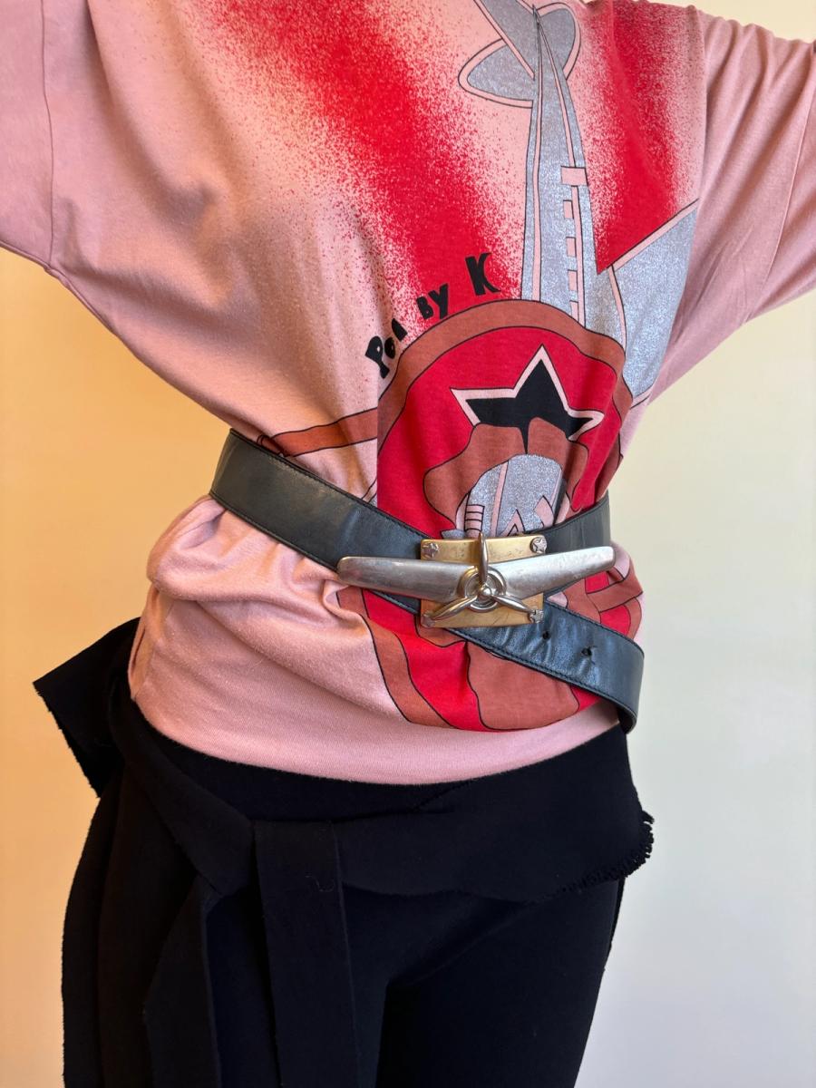 80s Krizia Airplane Belt product image