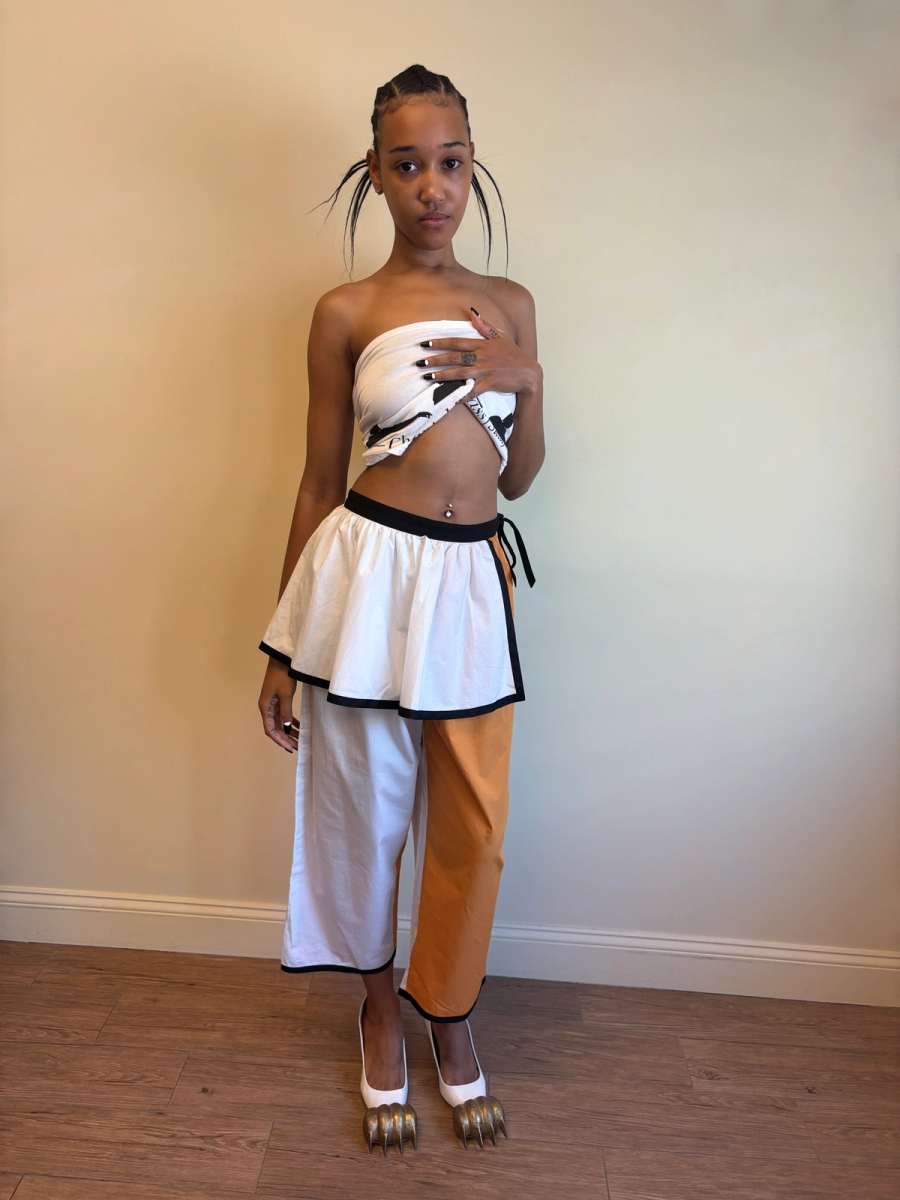 Spring/Summer 1992 Chantal Thomass Color Blocked Skirt Pants product image