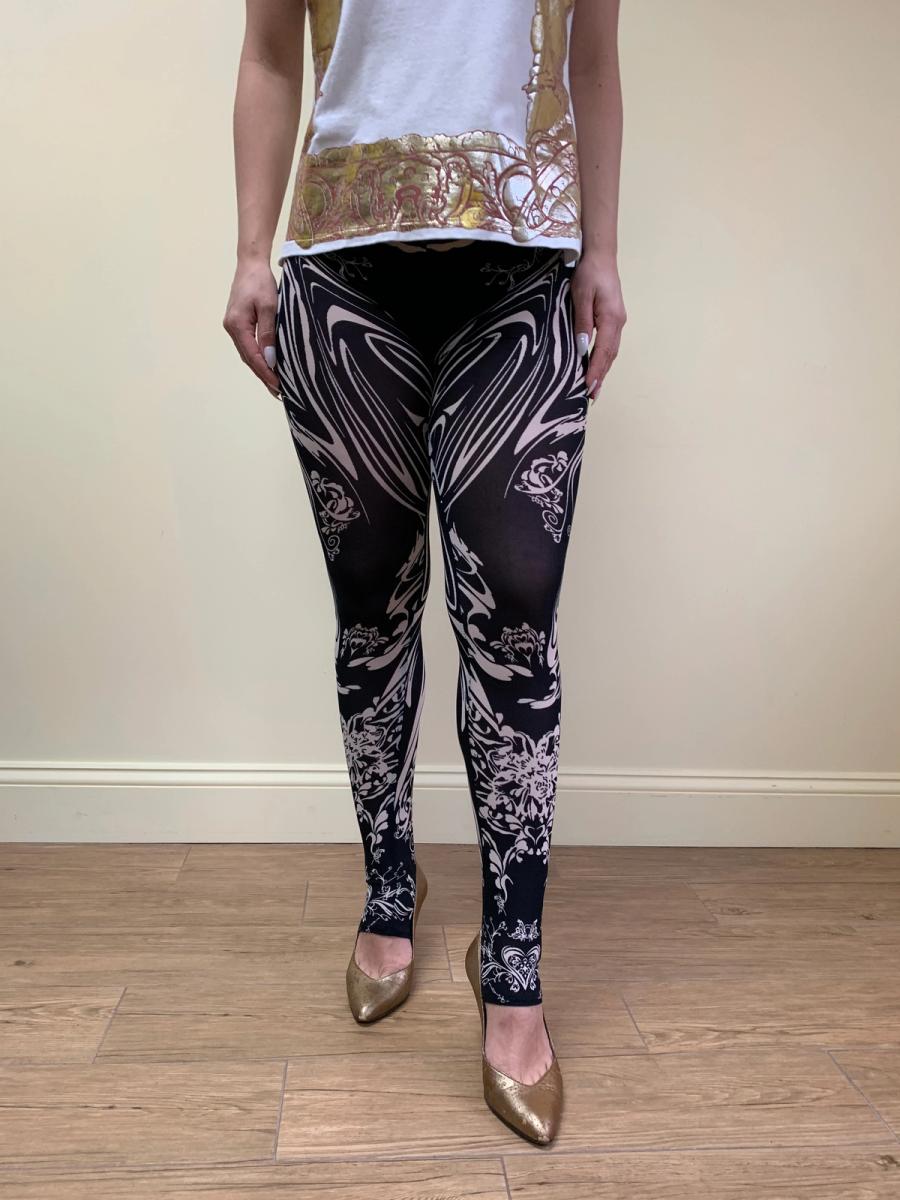 Issey Miyake SS 2004 Tattoo Art Nouveau Leggings product image