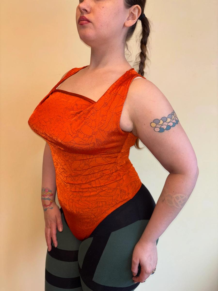 2004 Vivienne Westwood Orgy Print Leotard product image