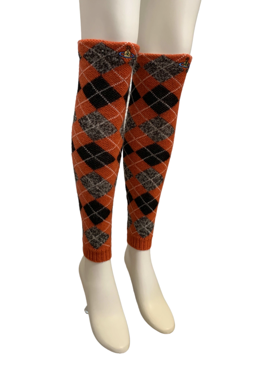 90s Vivienne Westwood Argyle Leg Warmers product image