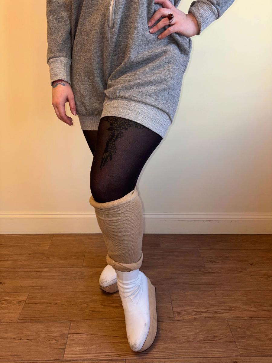 1980  Norma Kamali Gray Zip Up Jumpsuit product image