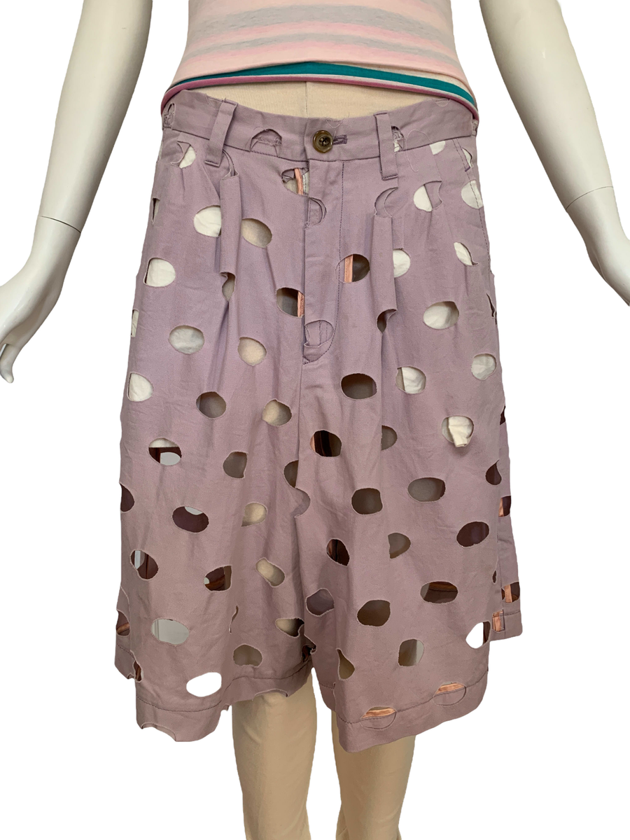 Nozomi Ishiguro Cutout Hole Shorts product image