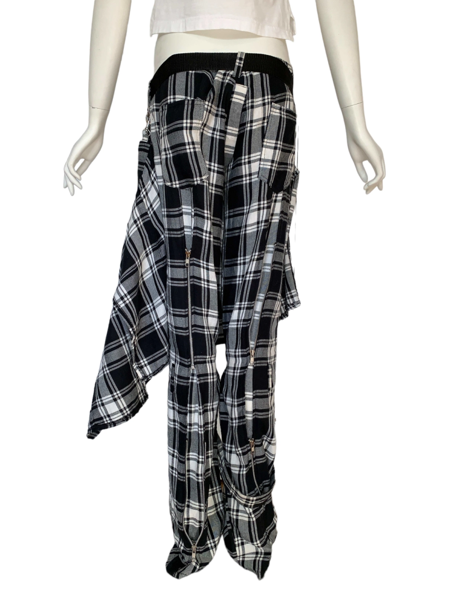 Black Pistol Plaid Seditionaries Pants product image