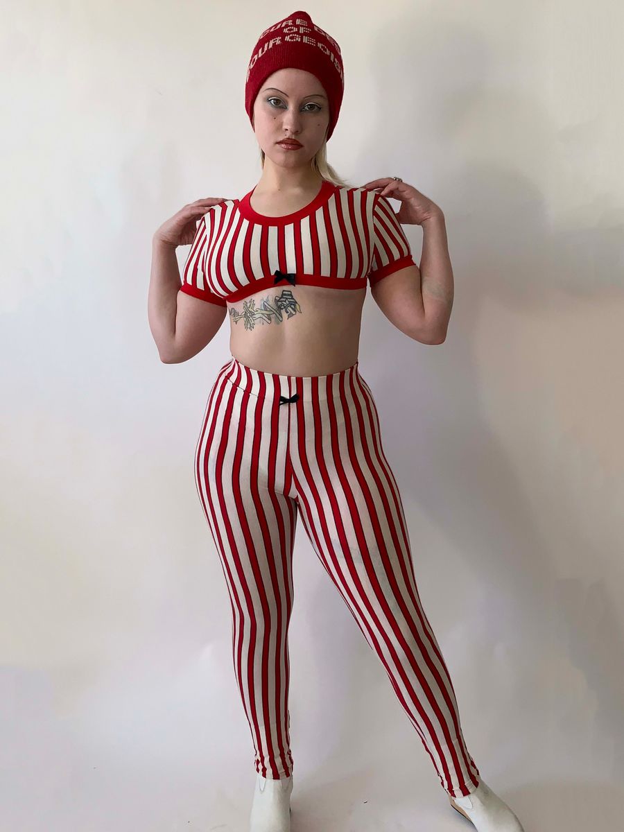 90s Junior Gaultier Striped Set product image