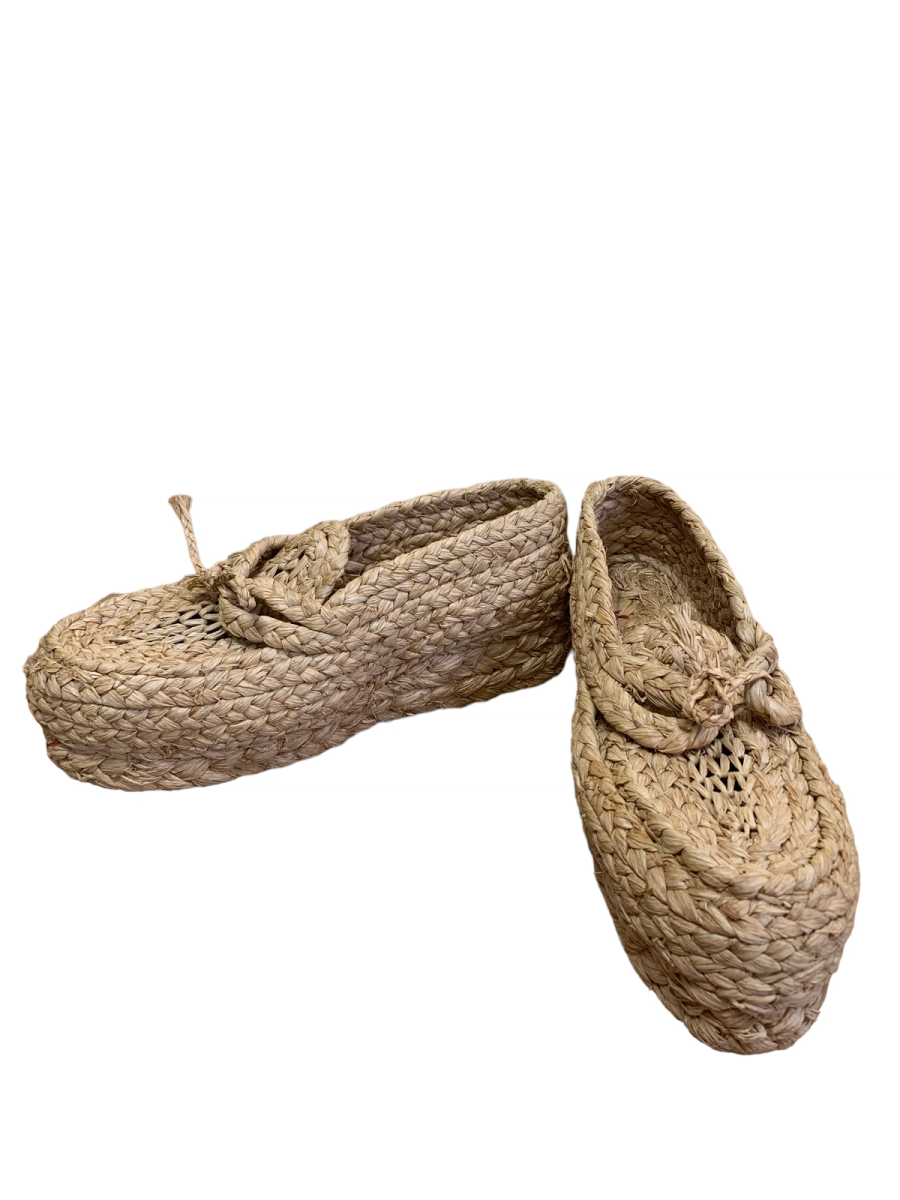 1930/40s French Raffia Platforms product image