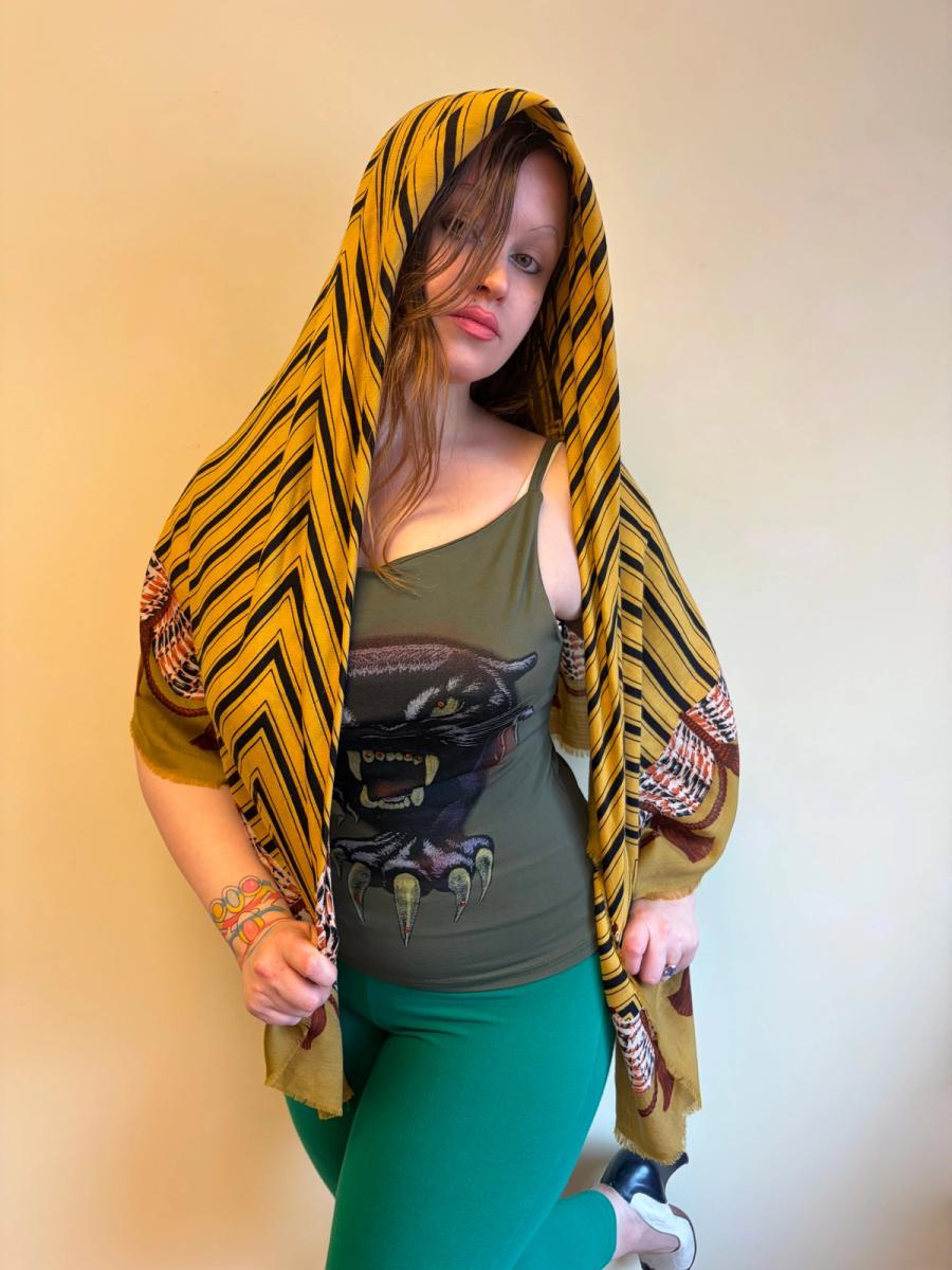 Vintage Chantal Thomass Theatre Curtain Shawl product image